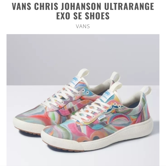 Vans Shoes - Vans Shoes Special Edition Chris Johanson Eco Ultra Range Exo Sneakers 6.5